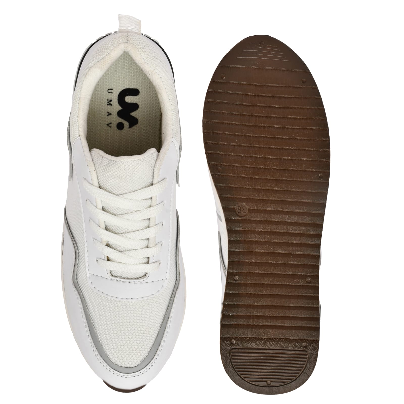 White Shoe with Comfort And Style Casual Sneakers